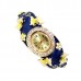 Blue Enamel Bracelet Watch